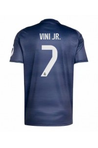 Fotbalové Dres Real Madrid Vinicius Junior #7 Venkovní Oblečení 2025-26 Krátký Rukáv